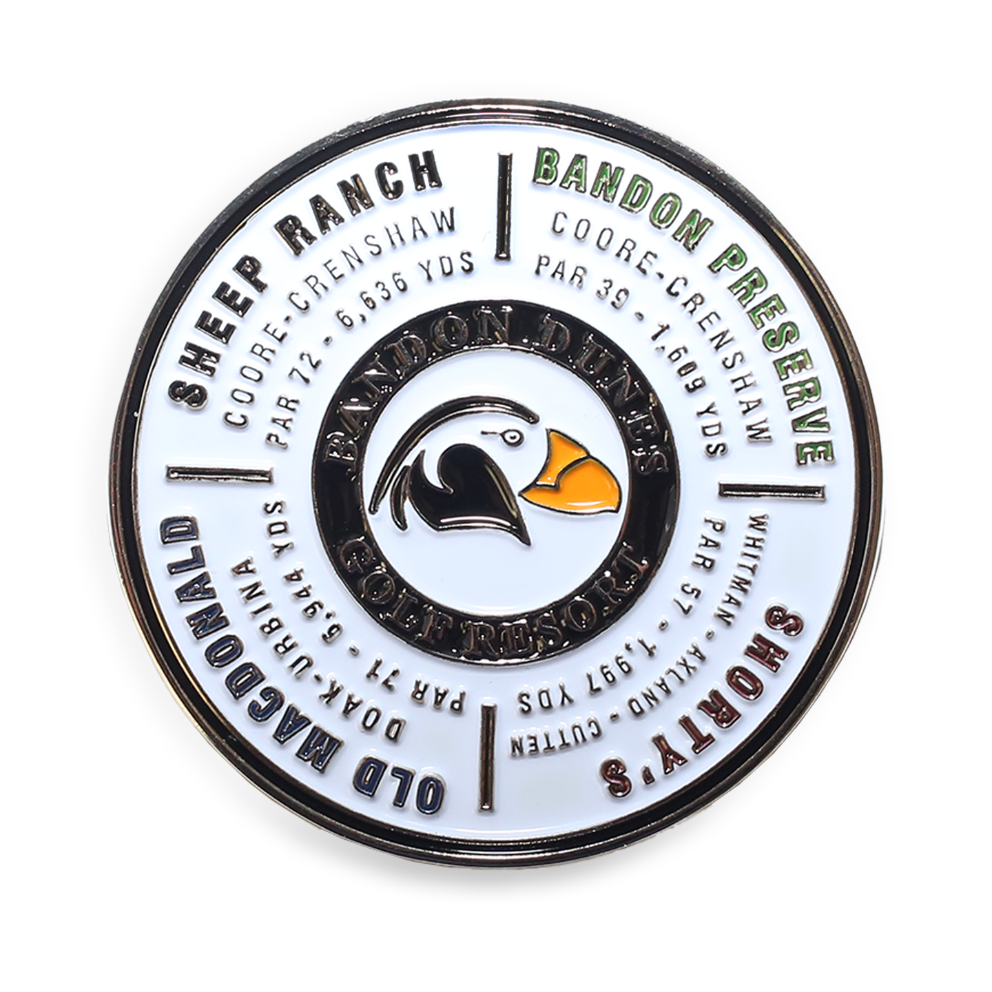 Bandon Dunes Resort Ballmark Coin